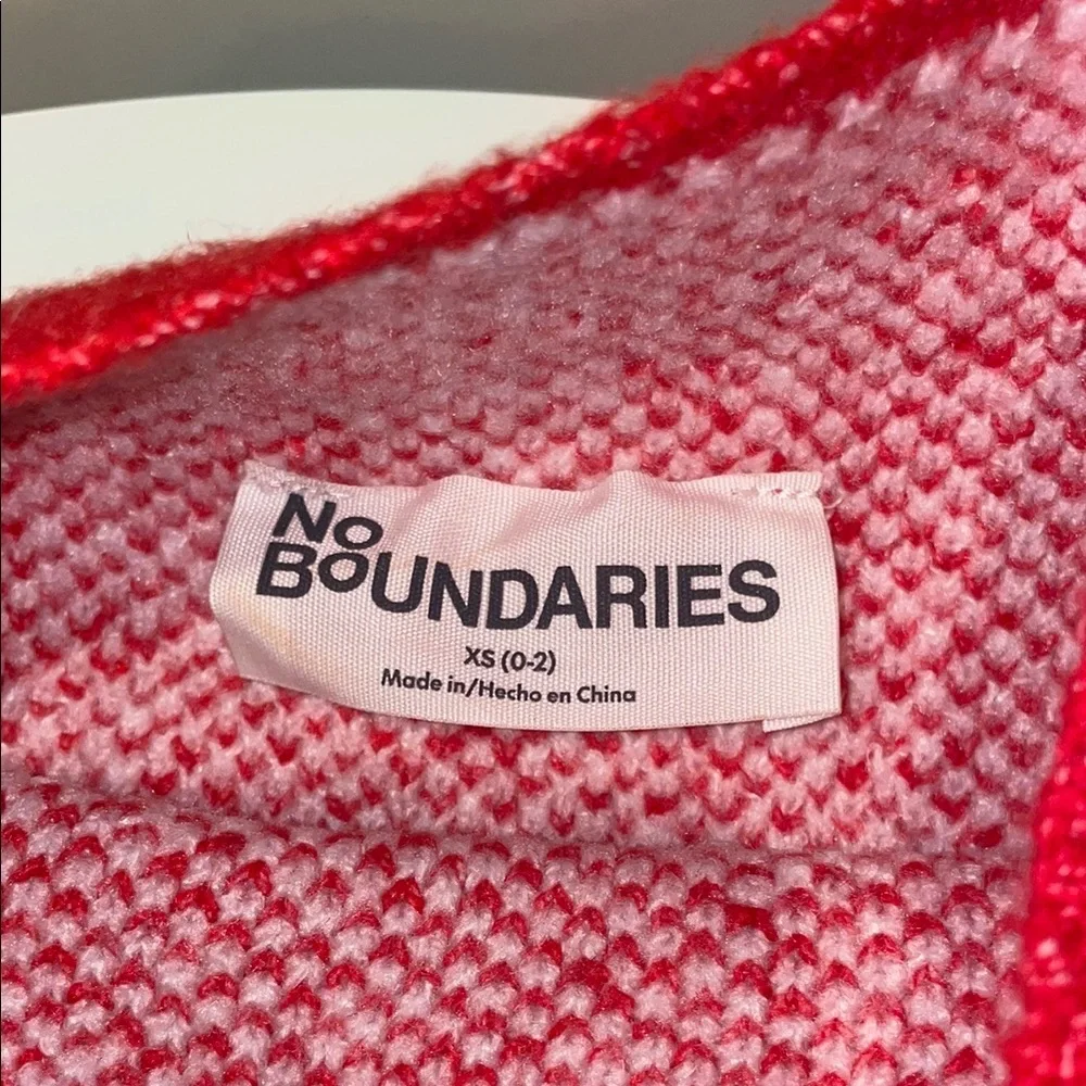 Red and White Snowflake Sweater